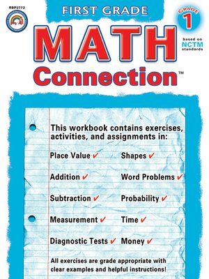 cover image of Math Connection<sup>TM</sup>, Grade 1